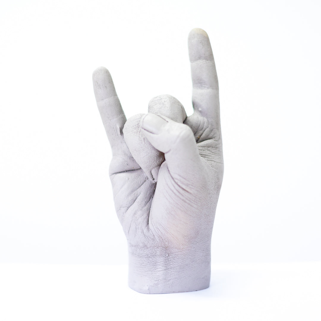 Rock On : Carved Hand Statue