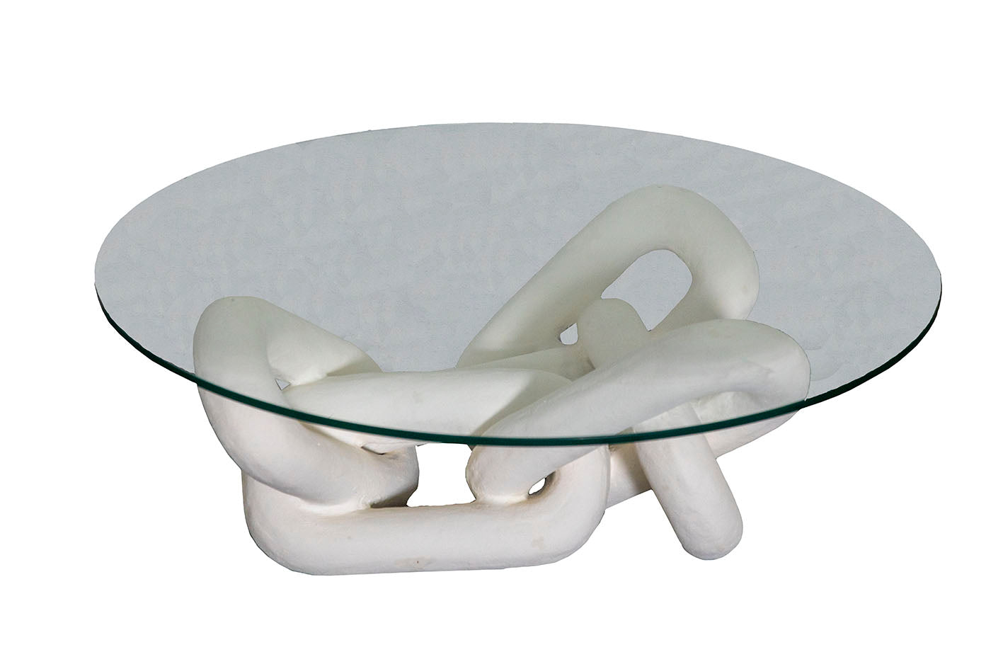 'Majid' Chain Glass Coffee Table