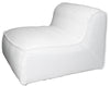 'Lorenzo' Single Seater Sofa, White