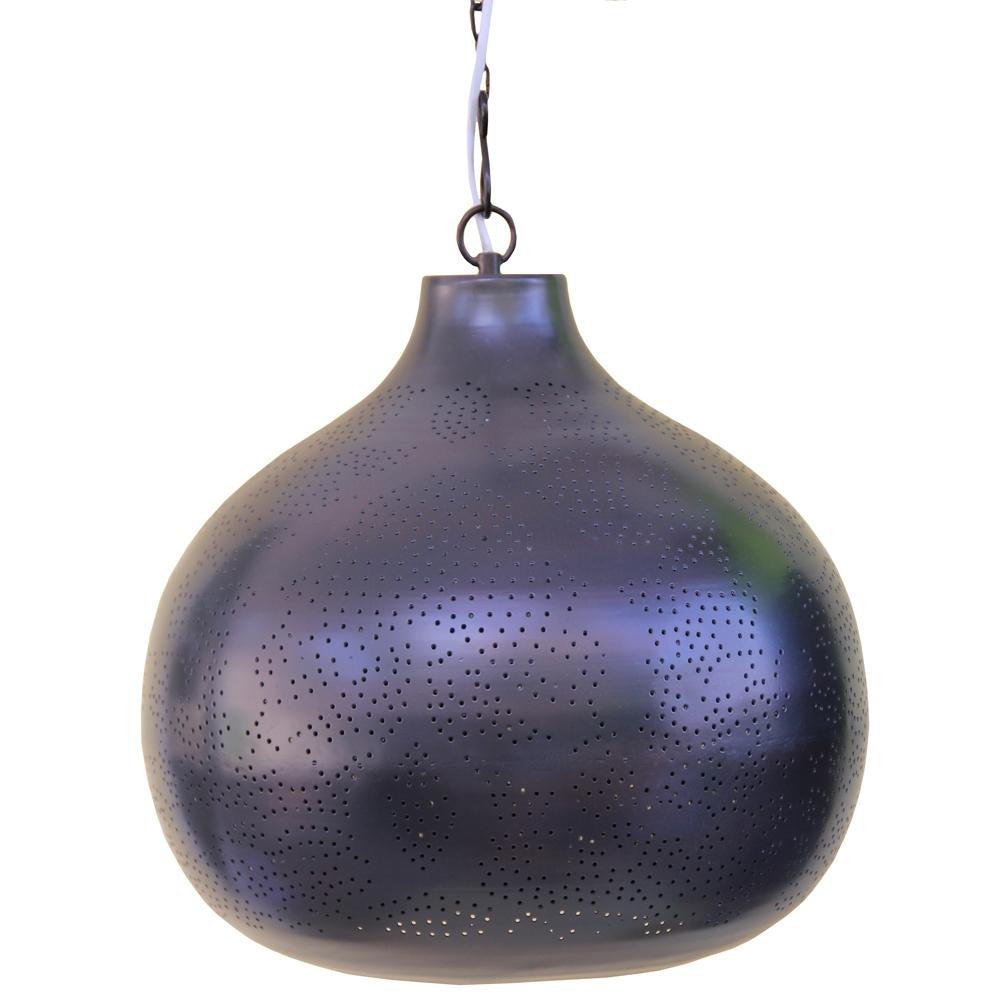 PERFORATED METAL PENDANT-BRN-Default-BisqueTraders