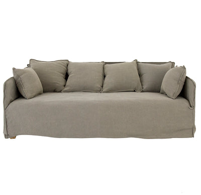 'Khalia' Three Seater Sofa, Taupe