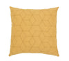 Embroidered Cushion, Mustard