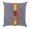 Embroidered Cushion, Blue