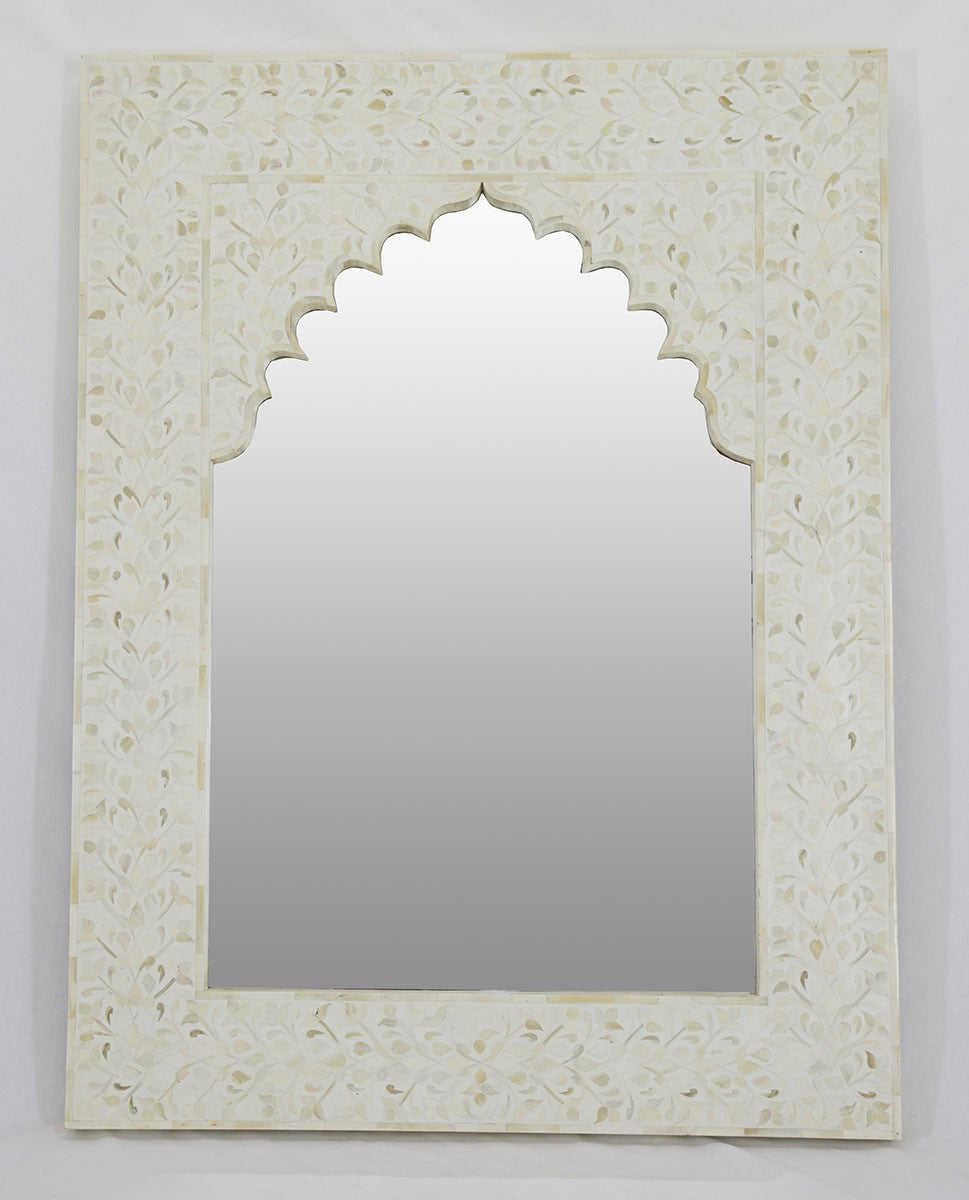 Kayla :  Bone Inlay Mirror