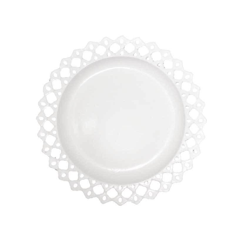 DIAMOND CUTOUT PLATTER -MIN 2-Default-BisqueTraders