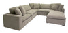 Bahati Modular Sofa 5 Piece, Taupe