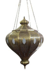'Atlas' Brass Pendant