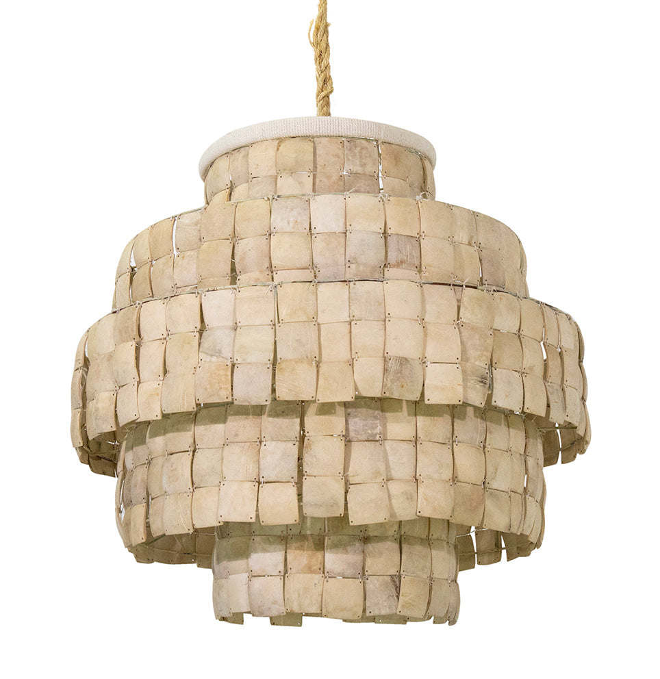 Ashika : Coconut Shell Chandelier