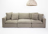 Bahati Modular Sofa 3 Piece, Taupe