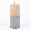 Cement Candle, Beige