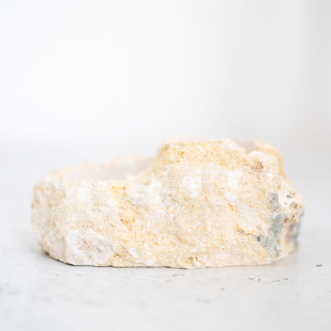 Kwami Fossilised Coral Candleholder