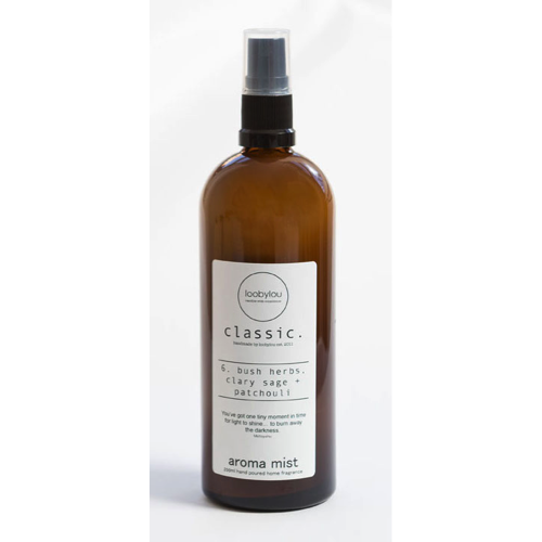 AROMA MIST 'bush herbs, clary sage + patchouli'