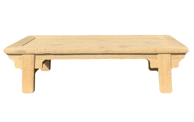 'Muyang' Coffee Table Old Pine, Bleached