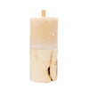 Mountain Stone Candle, Beige