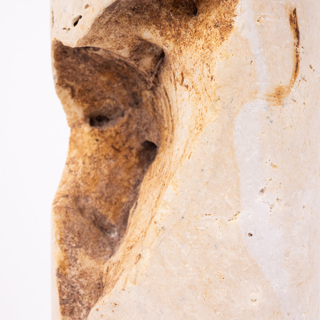 Caru : Coral Candleholder Large 12cm diam x 34cm h