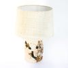 'Melati' Cotton Lamp Shade Textured White, Small