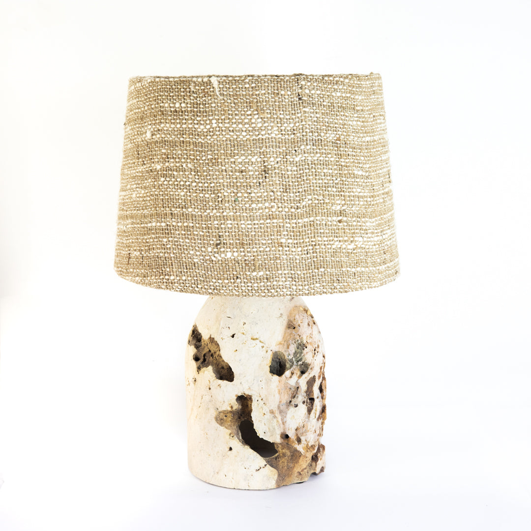 Oswei : Cotton Lamp Shade, Oatmeal, Small.