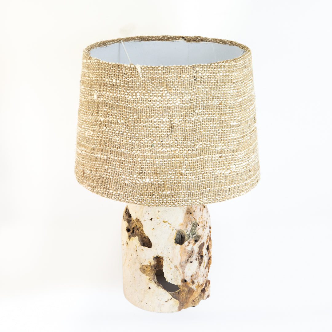 Oswei : Cotton Lamp Shade, Oatmeal, Small.