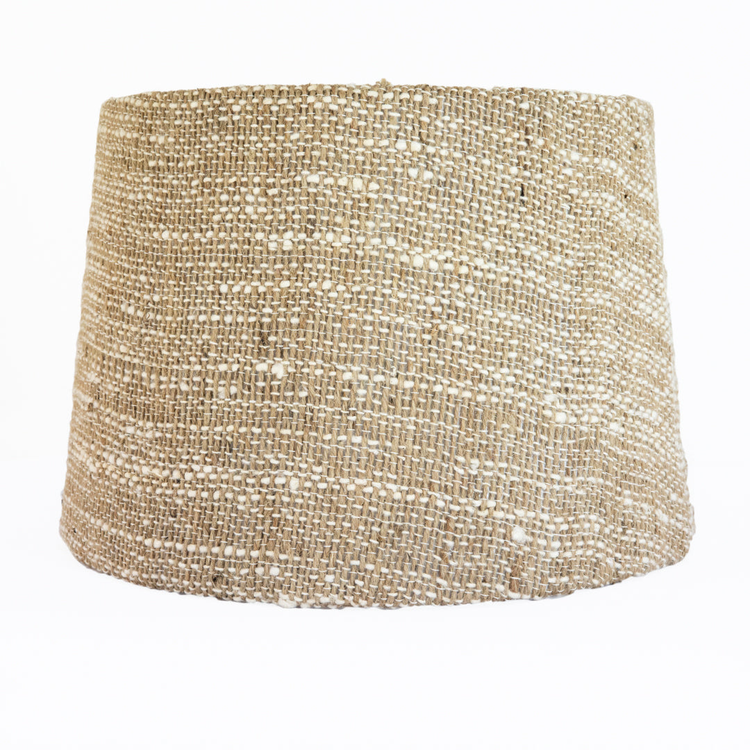 Oswei : Cotton Lamp Shade, Oatmeal, Small.