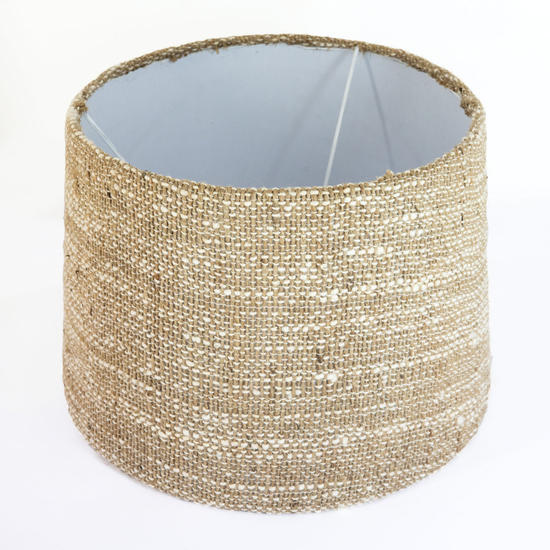 Oswei : Cotton Lamp Shade, Oatmeal, Small.