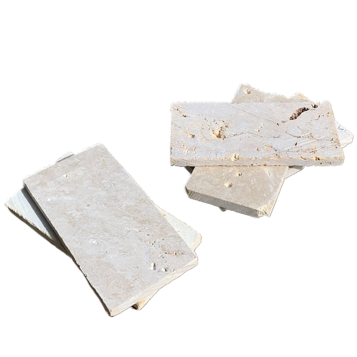 OMAN Natural petrified coral  stone Tiles 200mm x 100mm x 10mm Thick