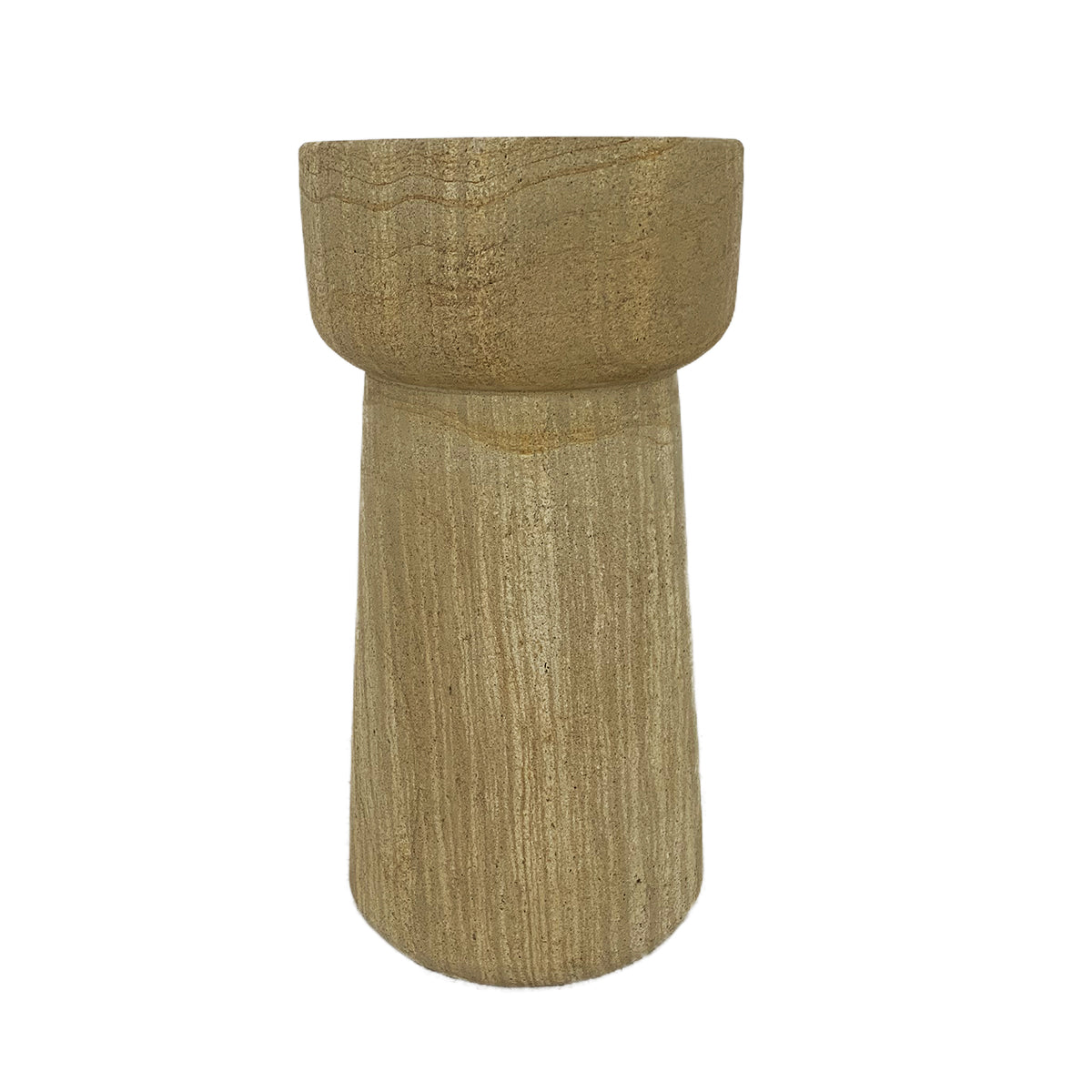 Isondo : Limestone Side Table