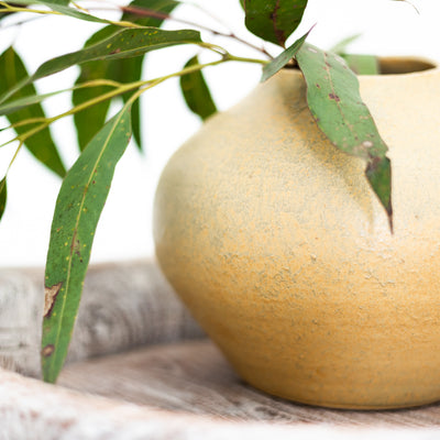 Ceramic Vase, Round