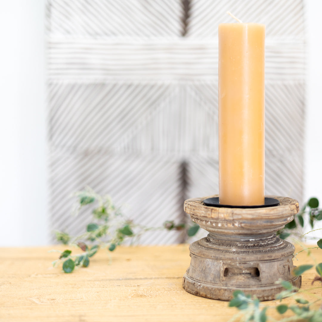 'Mazi Candle, Beige  (Minimum 4)