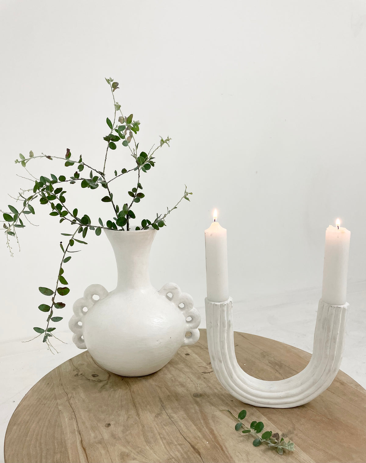 Frill : Vase White