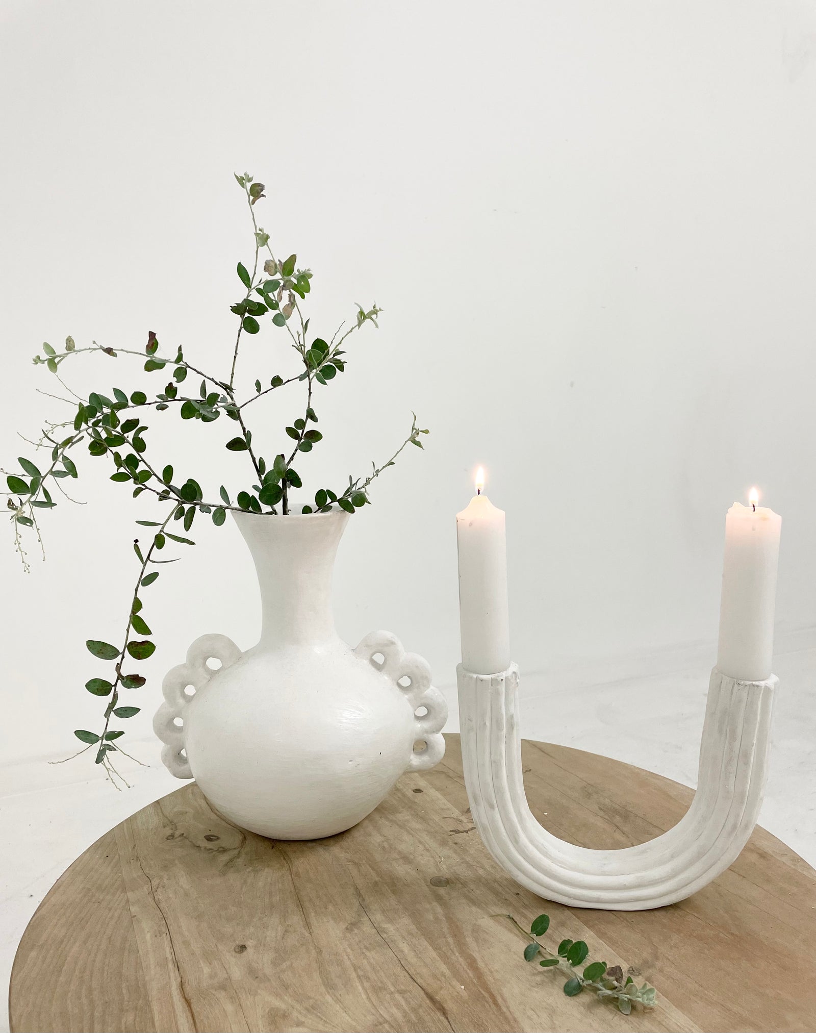 Frill : Vase White