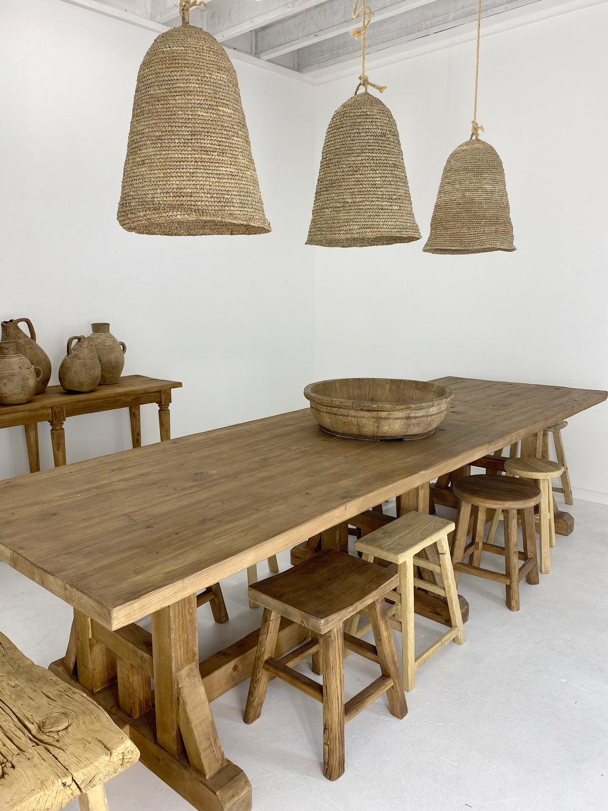 Alexander : Banquet Table, Recycled Pine