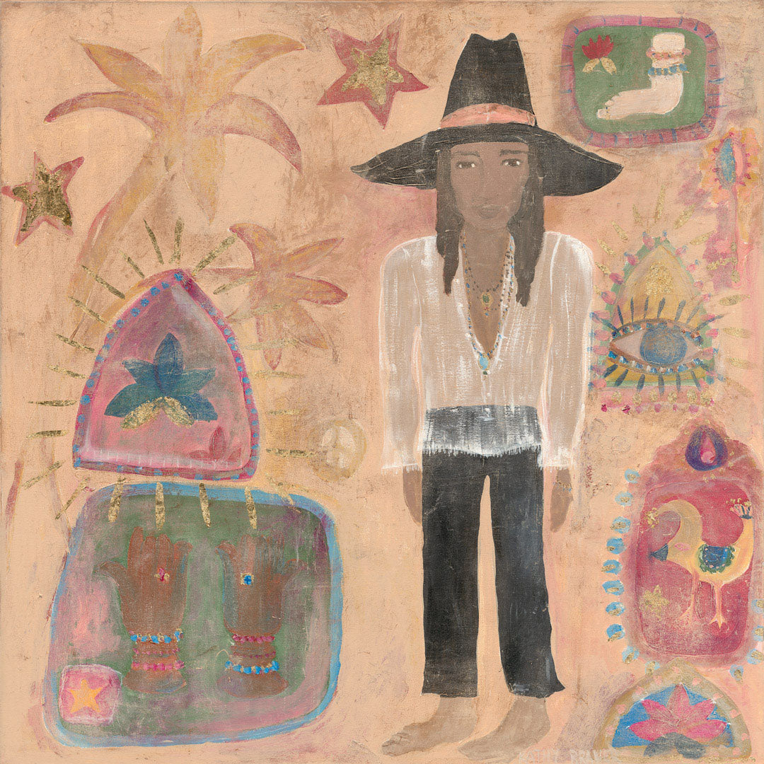 &#39;Arki&#39; print of Kathy Brauer original artwork