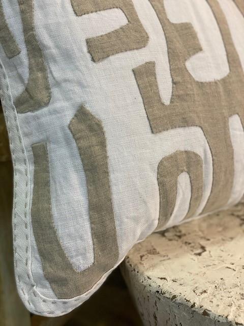 Imana : Indian Linen Cushion, Square