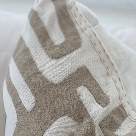 Imana : Indian Linen Cushion, Square
