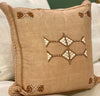 Indian Linen Cushion, Square