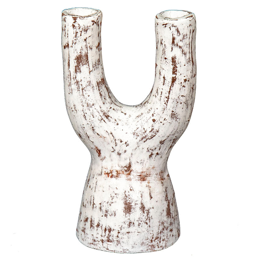 Ketapel Candleholder, Large Terracotta