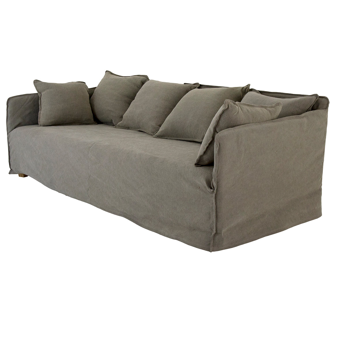 'Khalia' Three Seater Sofa, Taupe