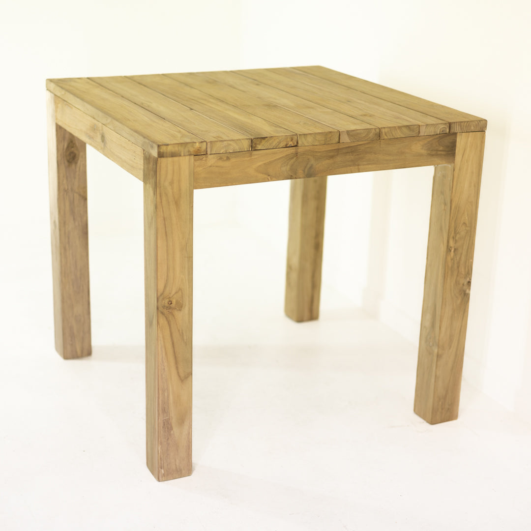 Gesang : Small Outdoor Cafe Dining Table, Bleached