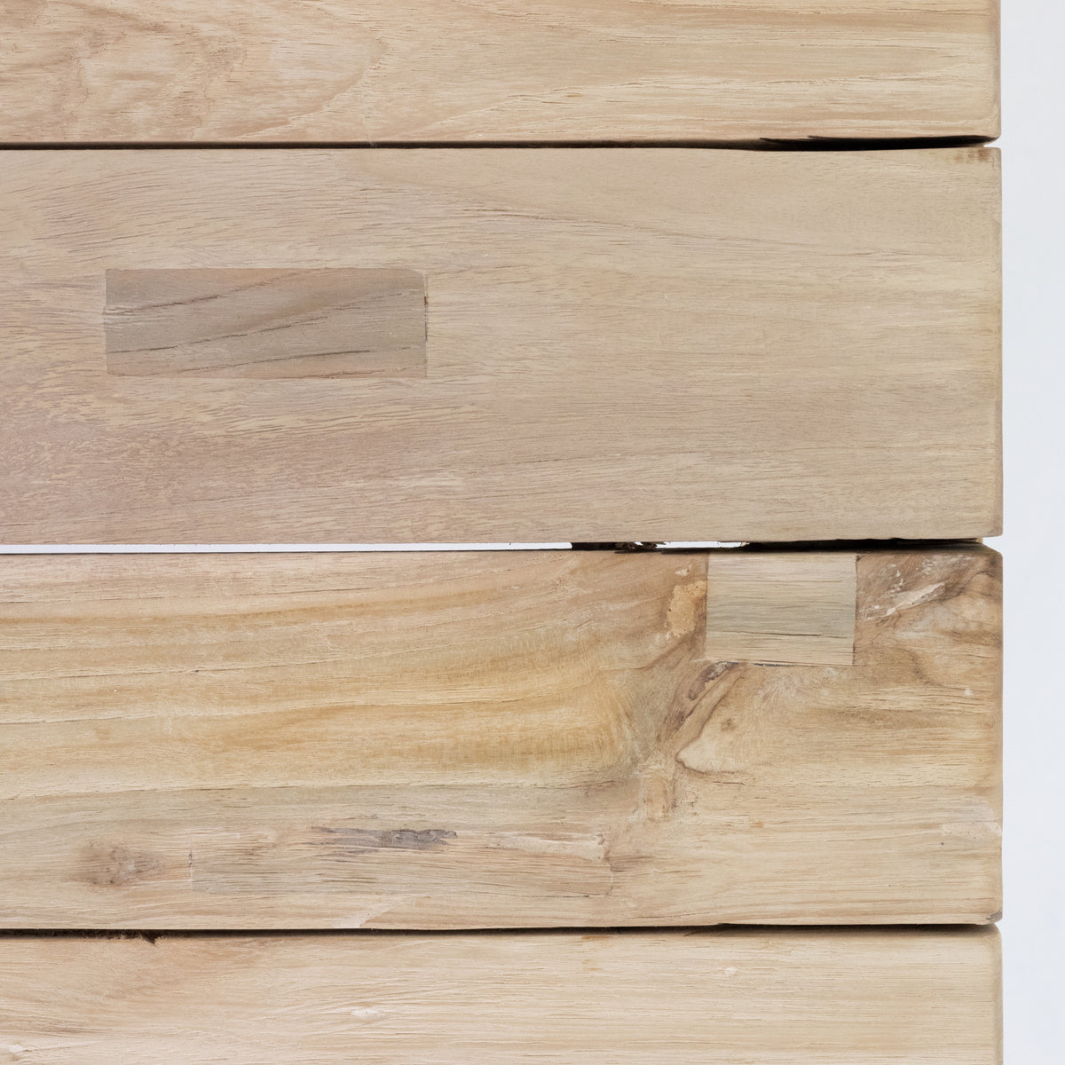 Mustika : Outdoor Dining Table, Bleached