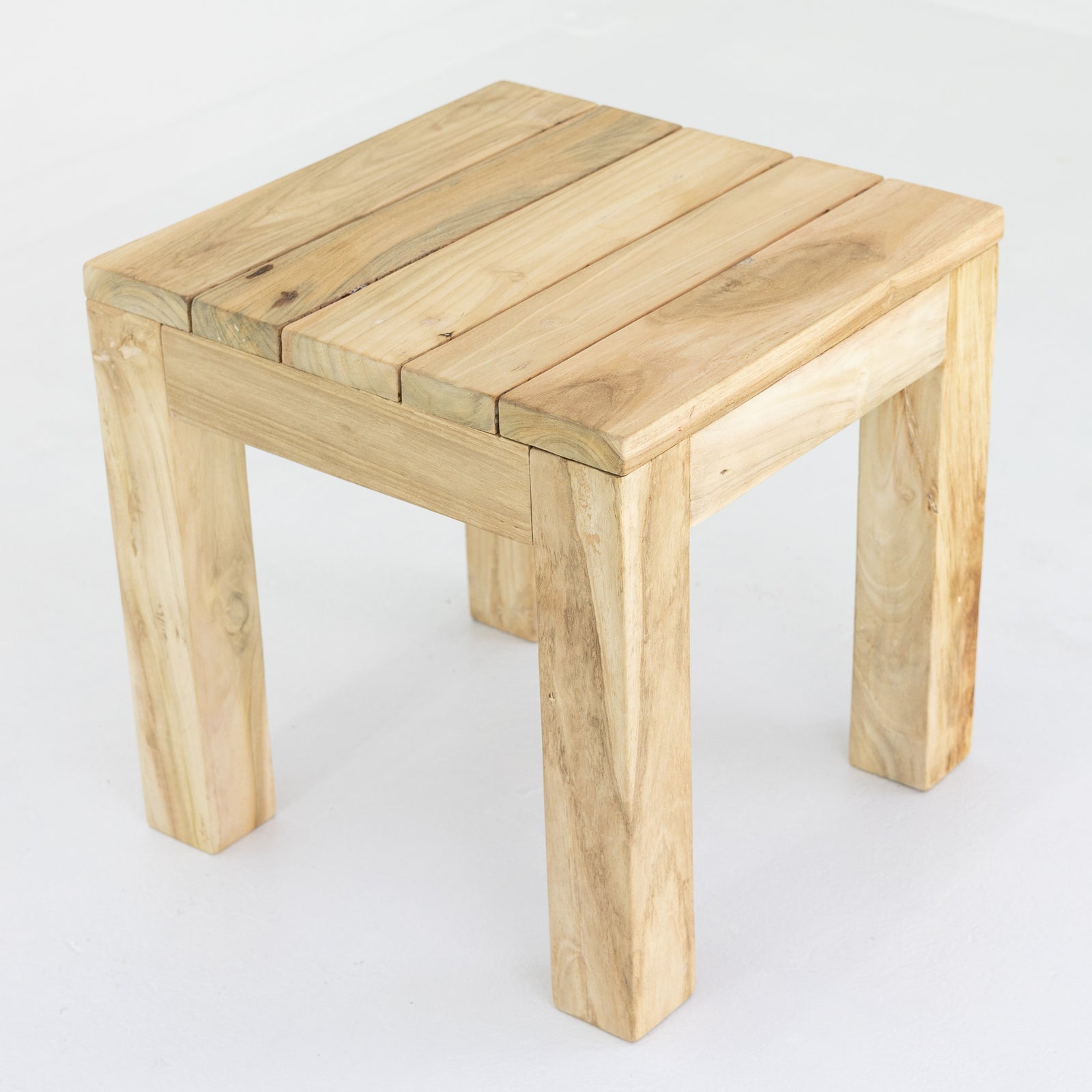 Santoso : Outdoor Side Table, Bleached