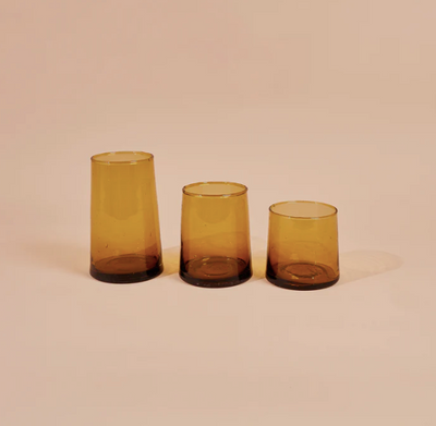 Modern glass amber 
Medium