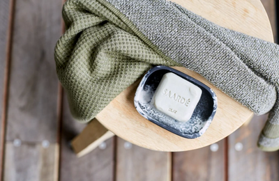 COCOON HAND TOWEL - OLIVE