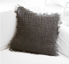 Rustica Linen Cushion - charcoal 
50 x 50cm