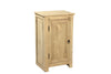 Adrit Teak Wood Bedside Cabinet, Tall
