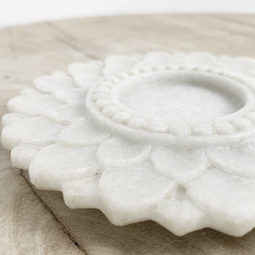 Visu : Marble Candle Plate