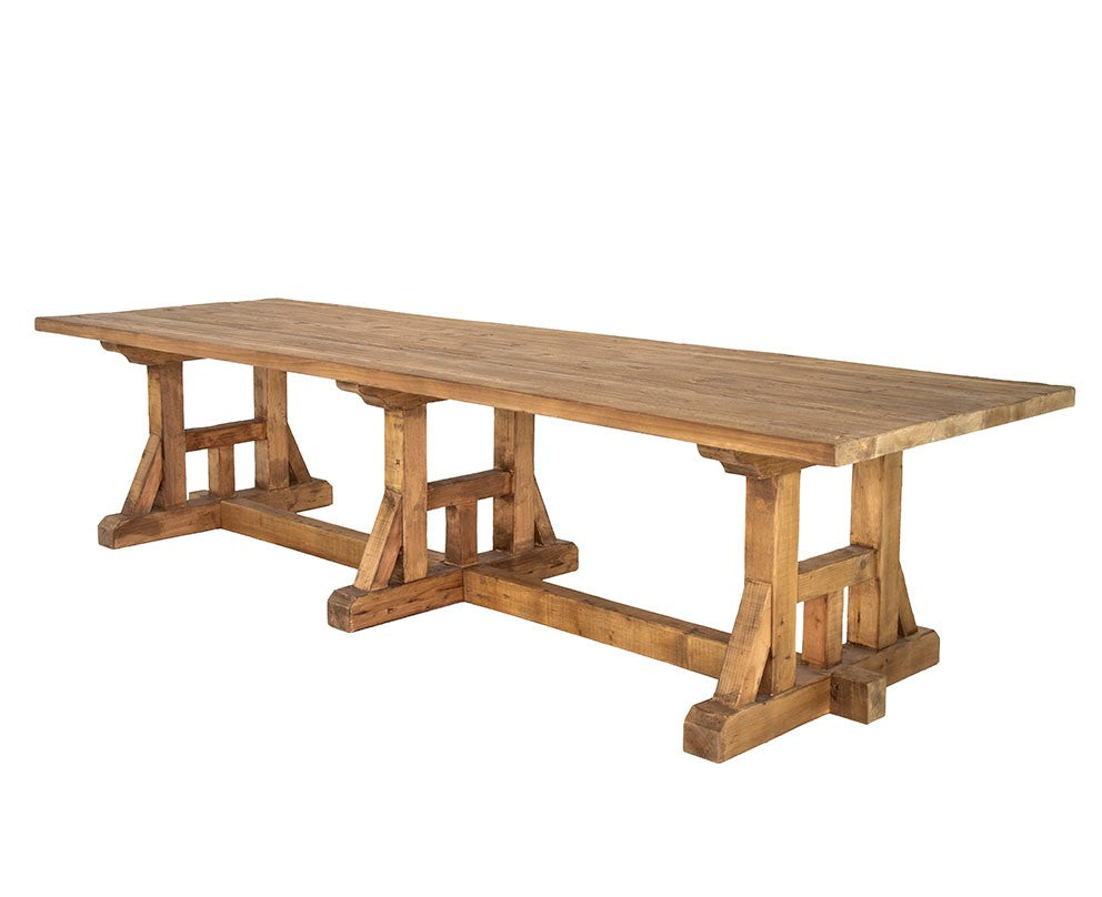 Alexander : Banquet Table, Recycled Pine