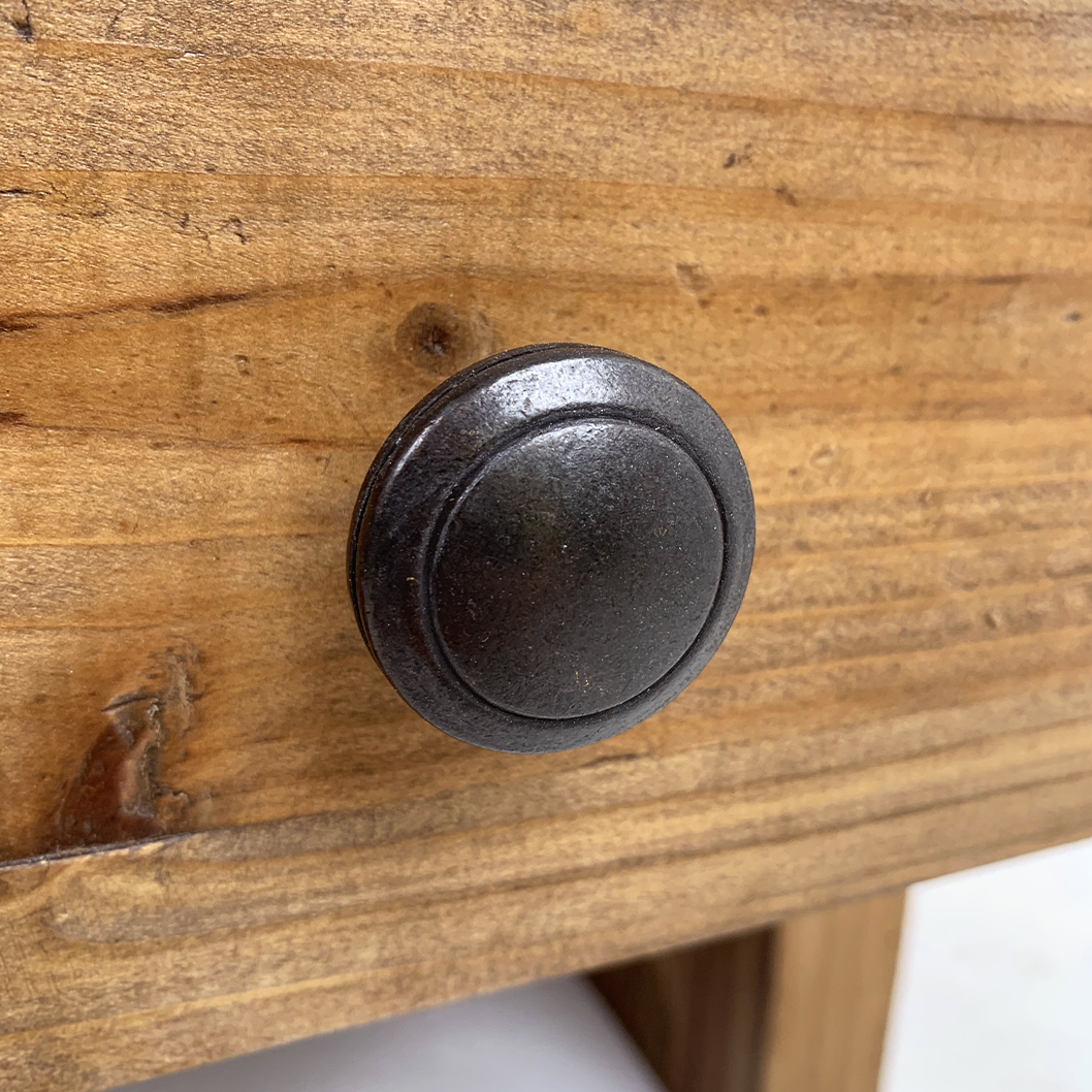 'Malick' Bedside Table, Natural Pine