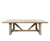 Benjamin Farmhouse Dining Table 3m, Bleached