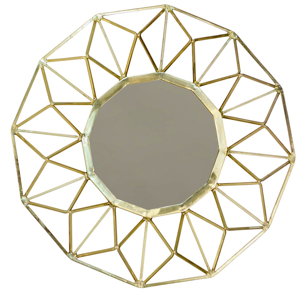 Ciana Mirror With Diamond Pattern