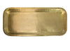 Large Brass Rectangular Tray With Antique Brass Finish